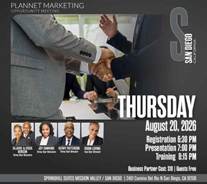 San Diego, CA - Business Opportunity Meeting