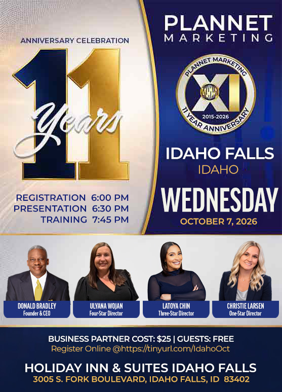 Idaho Falls, ID - 11 Year Anniversary Meeting