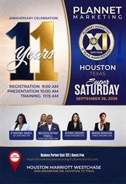 Houston, TX - 11 Year Anniversary Meeting & Super Saturday