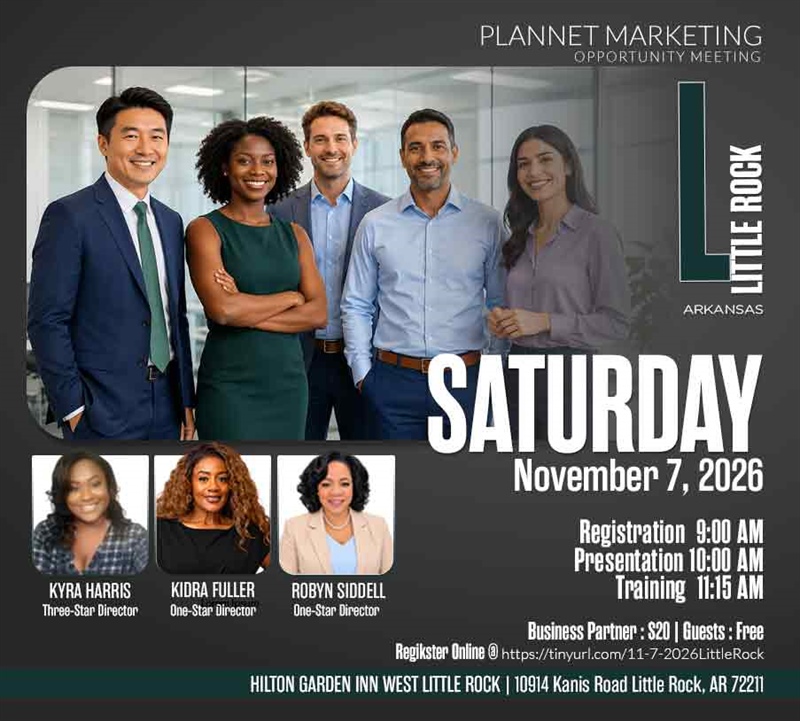 Little Rock, AR - Business Opportunity Meeting