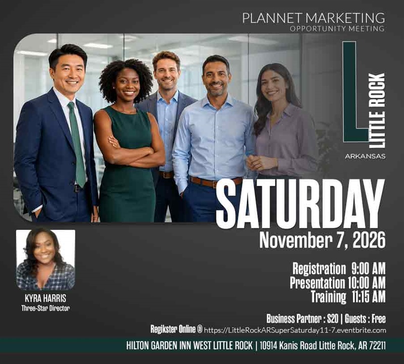 Little Rock, AR - Business Opportunity Meeting