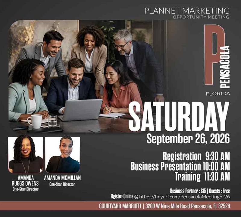 Pensacola, FL - Business Opportunity Meeting
