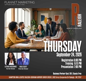 Raleigh, NC - Business Opportunity Meeting