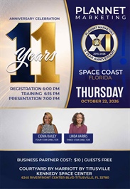 Space Coast, FL - 11 Year Anniversary Meeting