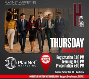 Houston, TX - Business Opportunity Meeting (LOCATION CHANGE 10/15 ONLY)
