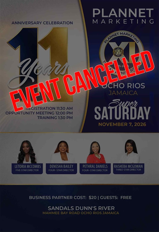 Ocho Rios, Jamaica - (CANCELLED)
