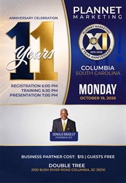 Columbia, SC - 11 Year Anniversary Meeting