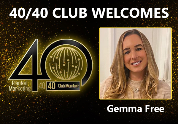Congratulations to Gemma Free for Achieving the 40/40 Club!