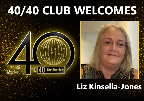 Congratulations to Liz Kinsella-Jones for Achieving the 40/40 Club!