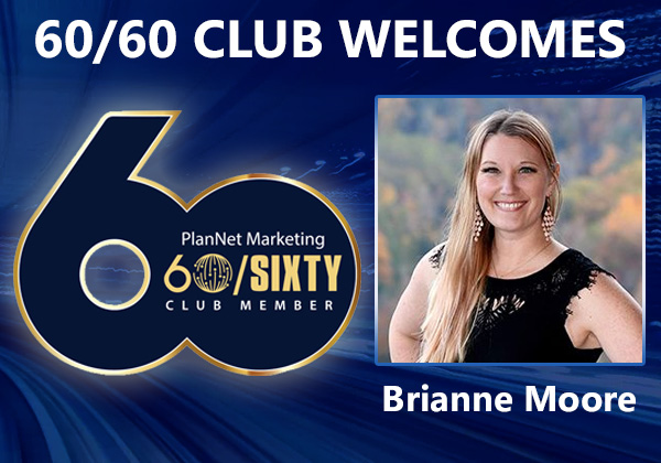 Congratulations to Brianne Moore for Achieving the 60/60 Club!