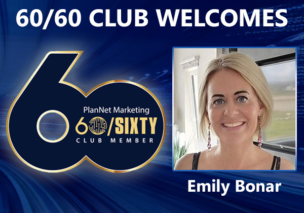 Congratulations to Emily Bonar for Achieving the 60/60 Club!