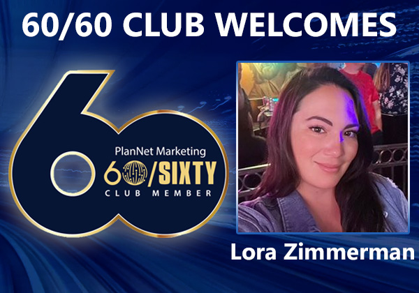 Congratulations to Lora Zimmerman for Achieving the 60/60 Club!