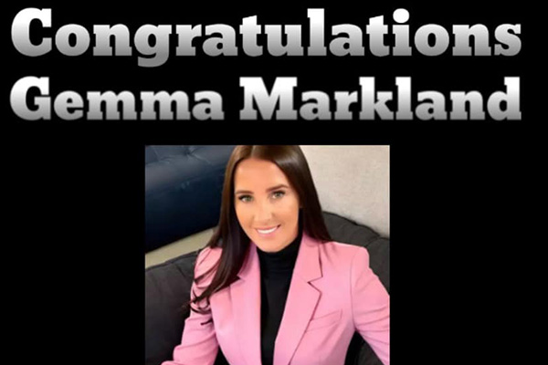 Congratulations to Gemma Markland for Achieving One-Star Director!