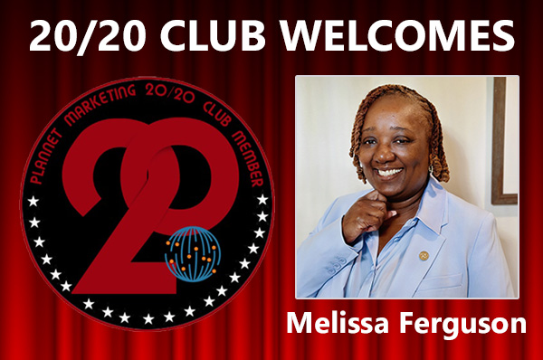 Meet New 20/20 Club Member Melissa Ferguson!