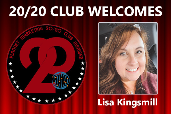 Meet New 20/20 Club Member Lisa Kingsmill!