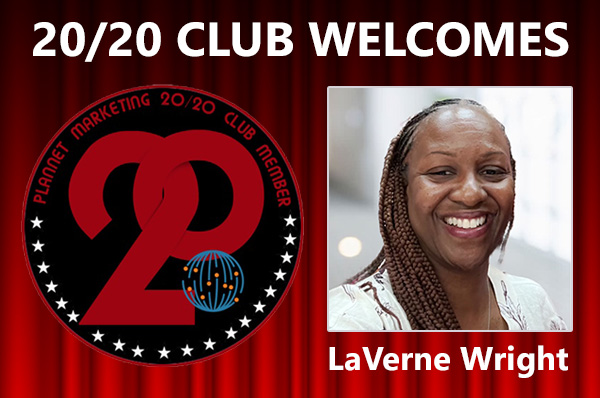 Meet New 20/20 Club Member LaVerne Wright!