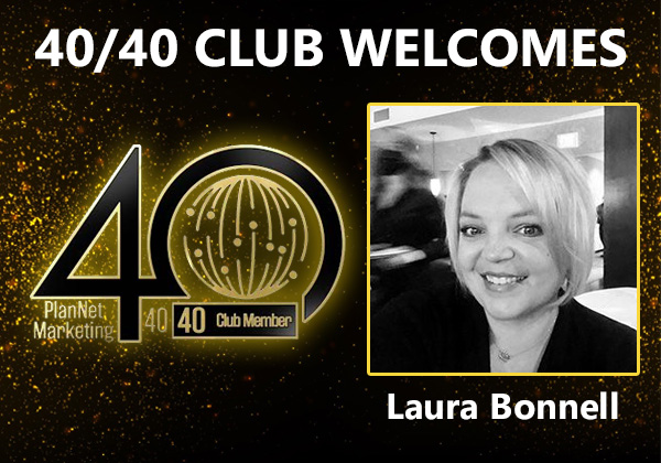 Congratulations to Laura Bonnell for Achieving the 40/40 Club!