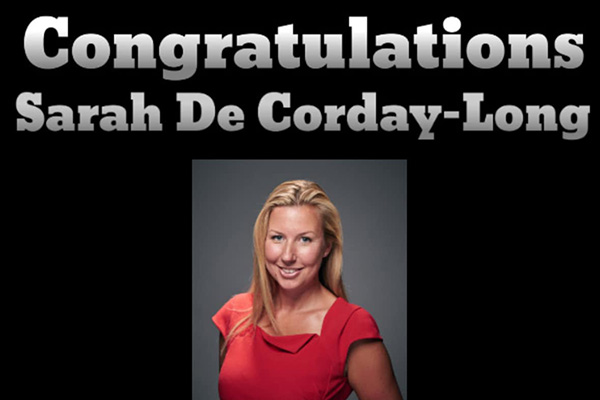 Congratulations to Sarah De Corday-Long for Achieving One-Star Director!