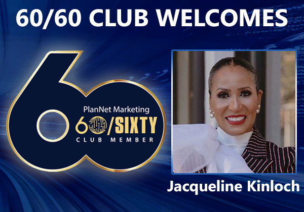 Congratulations to Jacqueline Kinloch for Achieving the 60/60 Club!