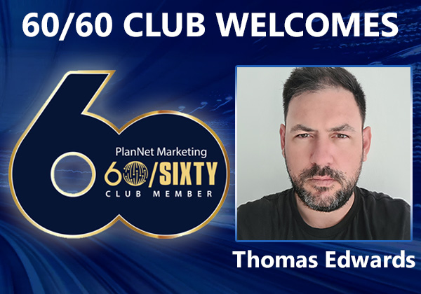 Congratulations to Thomas Edwards for Achieving the 60/60 Club!