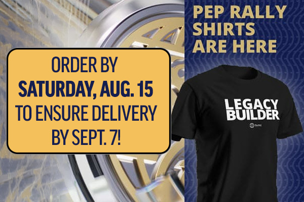 Pep Rally Shirts Are Here!