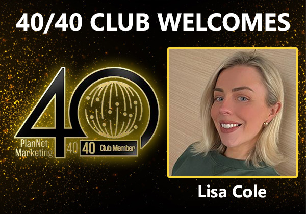 Congratulations to Lisa Cole for Achieving the 40/40 Club!