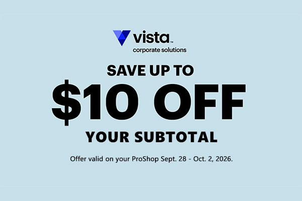 Save Up to $10 Off Your Subtotal at Vistaprint