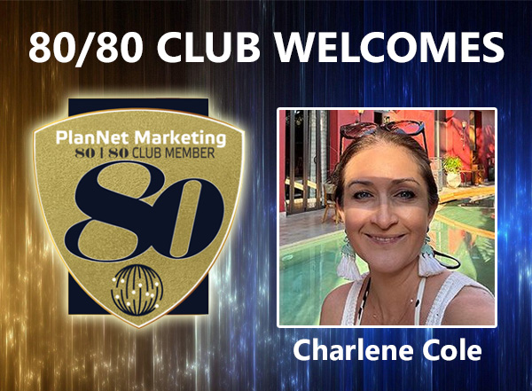 Congratulations to Charlene Cole for Achieving the 80/80 Club!