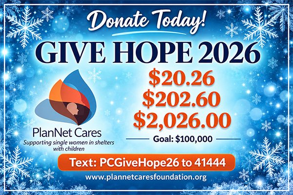 PlanNet Cares Give Hope 2026