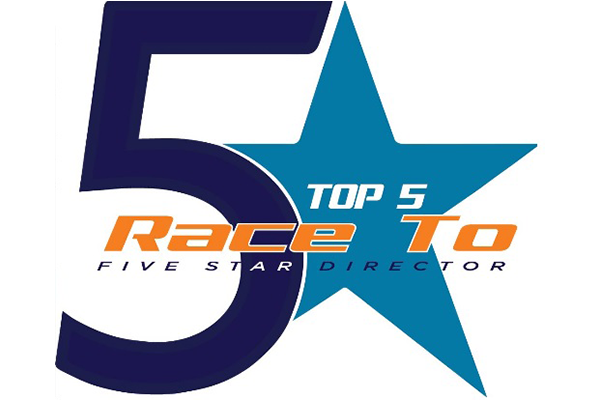 Top 5 Race to Five-Star Director