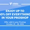 Enjoy Up to 40% Off Everything in Your Proshop at Vistaprint!