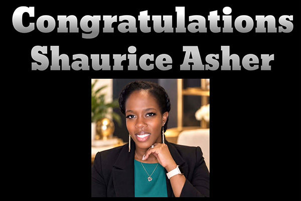 Congratulations to Shaurice Asher for Achieving One-Star Director!