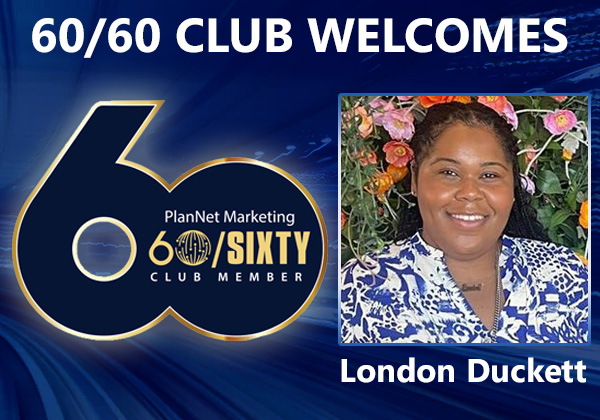 Congratulations to London Duckett for Achieving the 60/60 Club!