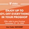 Enjoy Up to 40% Off Everything in Your Proshop at Vistaprint!