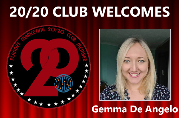 Meet 20/20 Club Member Gemma De Angelo!