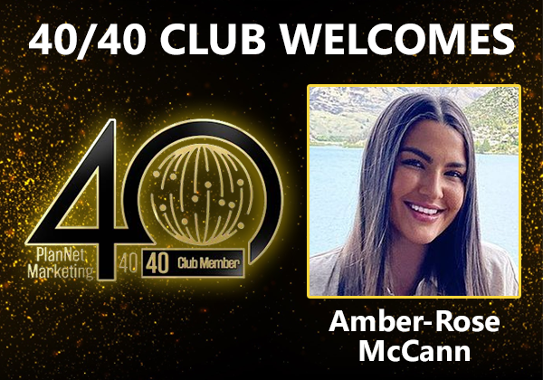 Congratulations to Amber-Rose McCann for Achieving the 40/40 Club!