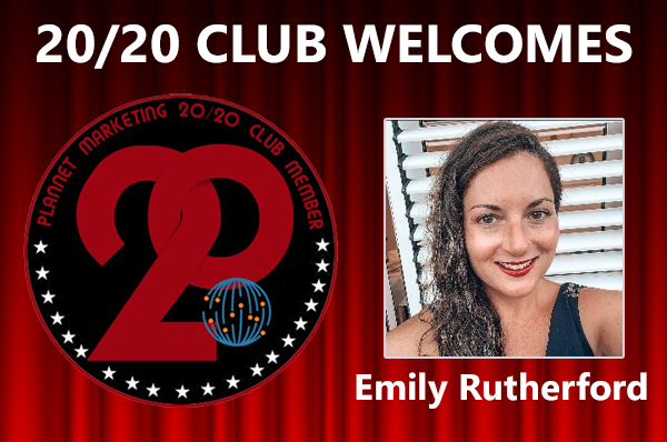 Meet 20/20 Club Member Emily Rutherford!
