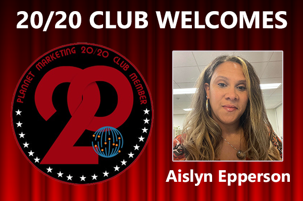 Meet 20/20 Club Member Aislyn Epperson!