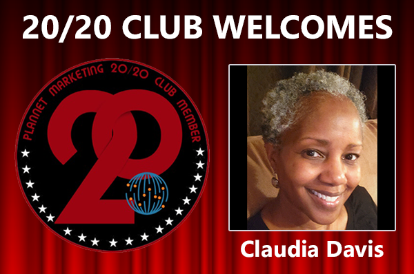 Meet 20/20 Club Member Claudia Davis!