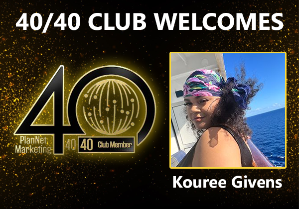 Congratulations to Kouree Givens for Achieving the 40/40 Club!