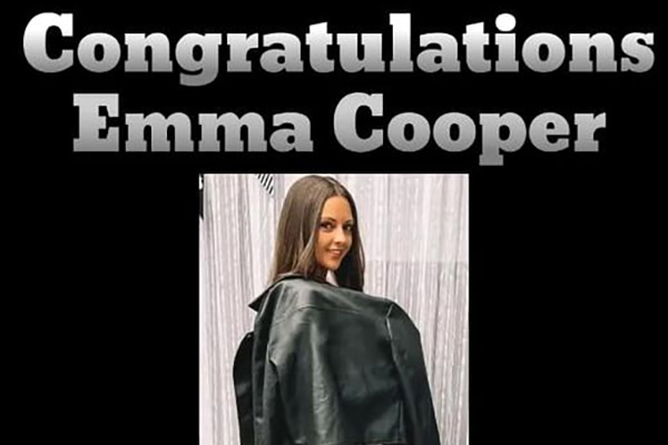Congratulations to Emma Cooper for Achieving One-Star Director!