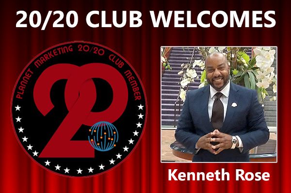 Meet 20/20 Club Member Kenneth Rose!