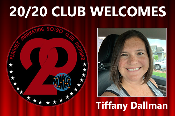 Meet 20/20 Club Member Tiffany Dallman!