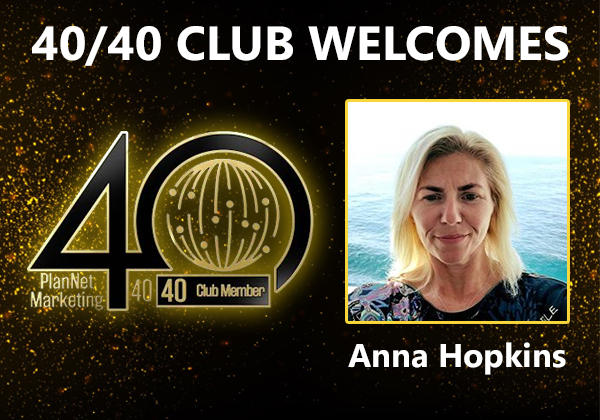Meet New 40/40 Club Member Anna Hopkins!