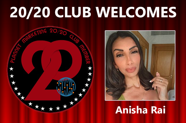 Meet 20/20 Club Member Anisha Rai!