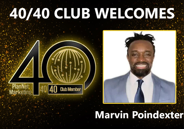 Congratulations to Marvin Poindexter for Achieving the 40/40 Club!