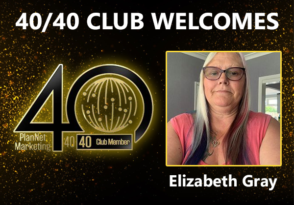 Congratulations to Elizabeth Gray for Achieving the 40/40 Club!