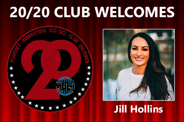 Meet 20/20 Club Member Jill Hollins!
