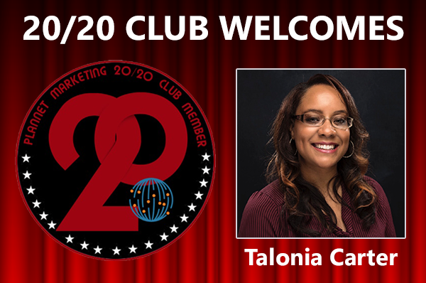 Meet 20/20 Club Member Talonia Carter!