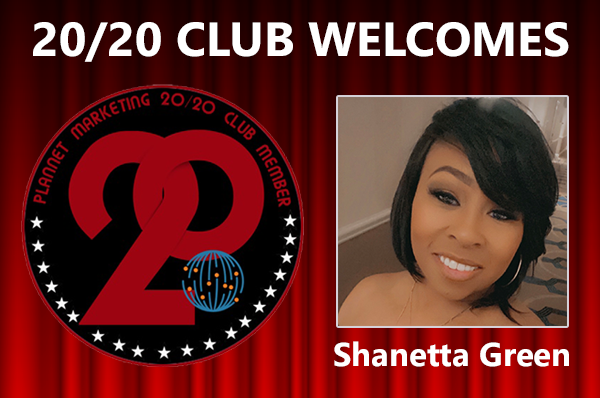 Meet 20/20 Club Member Shanetta Green!